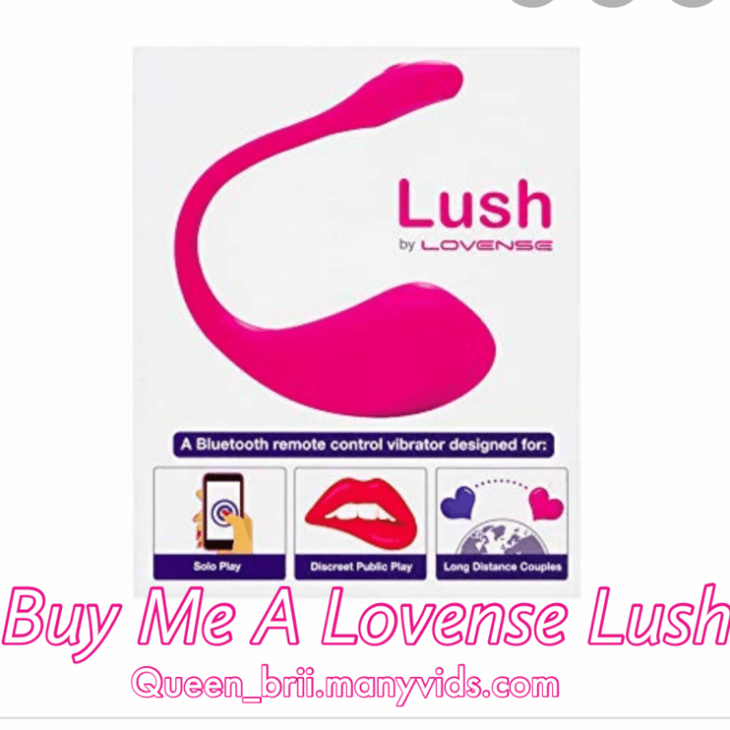 Buy Me A Lovense Lush