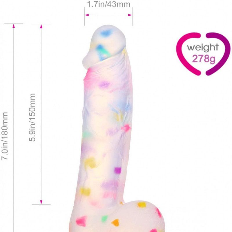 Confetti Dildo