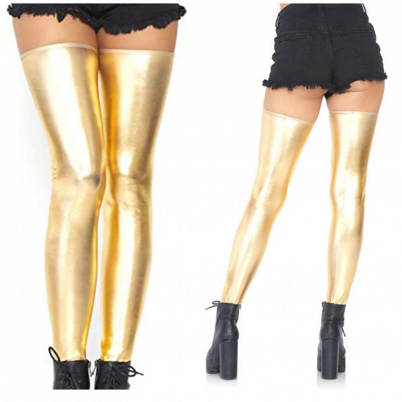 Golden Thigh Highs