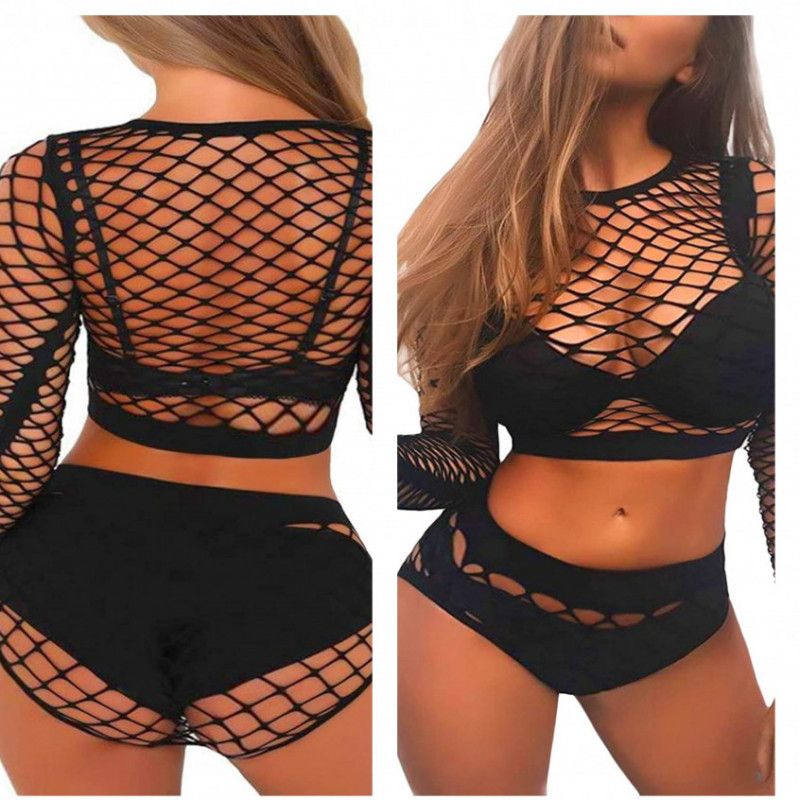 Sexy Fishnet Outfit