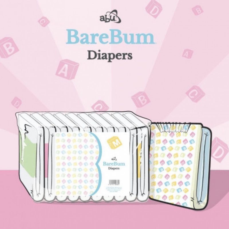 Worn ABDL Diaper Nappy