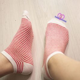 striped socks