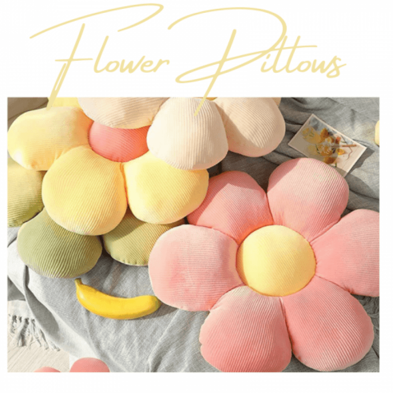 Flower Pillows