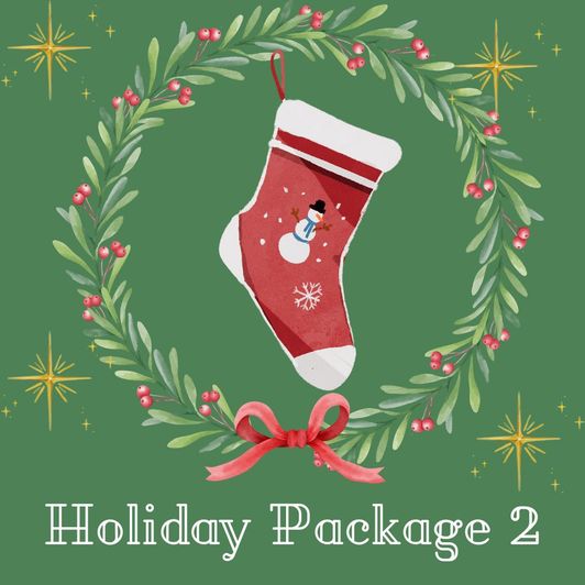 Stuffed Holiday Stocking Package 2