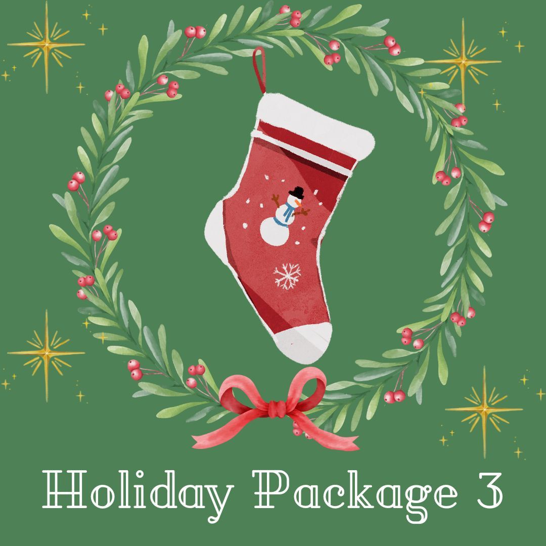 Stuffed Holiday Stocking Package 3