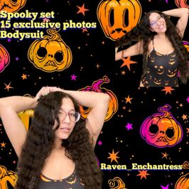 Spooky halloween photo set BONUS pics