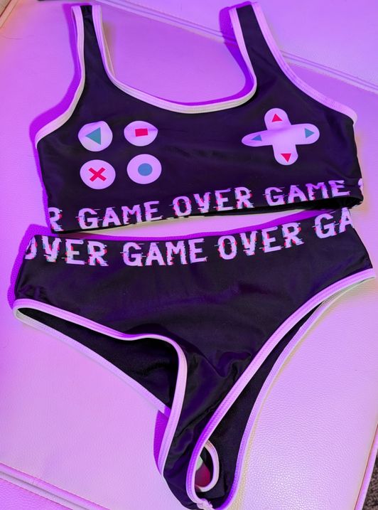 Game Over Bikini Set