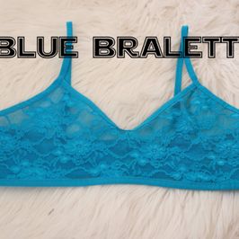 Blue Bralette