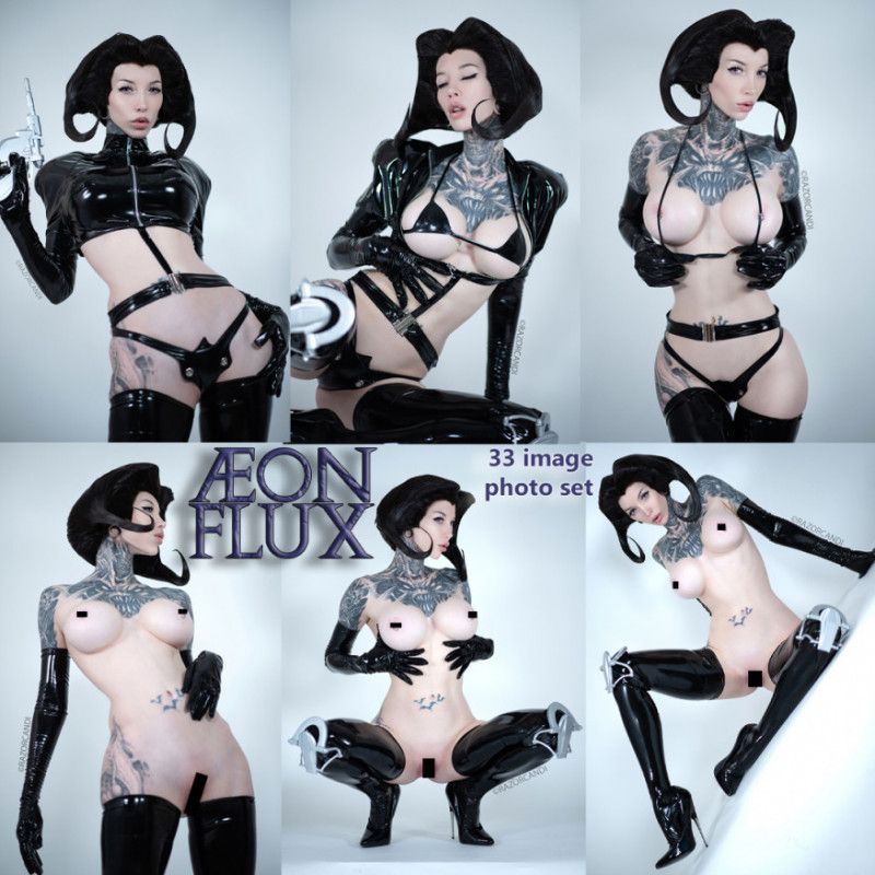 AEON FLUX cosplay photo set