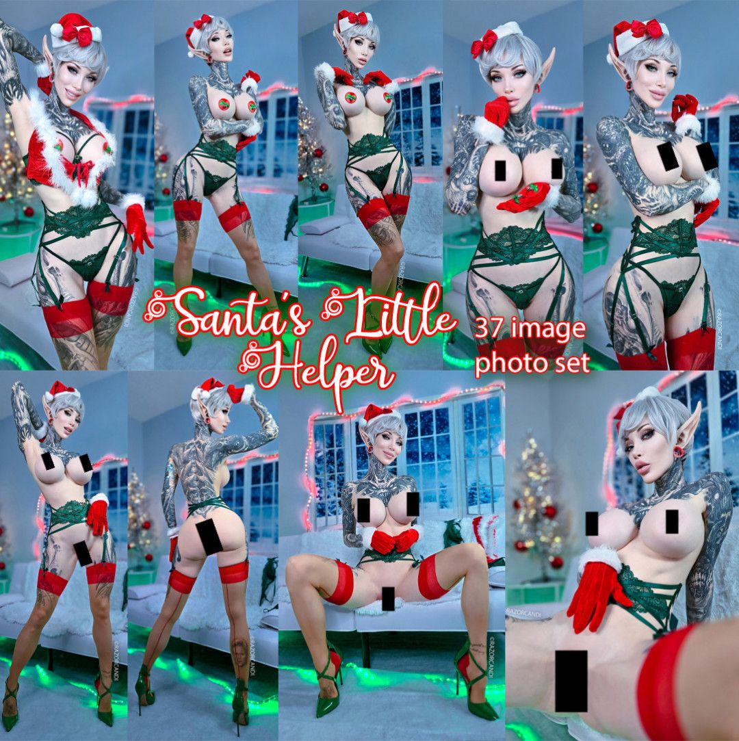 SANTAS HELPER photo set