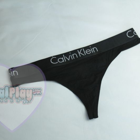 Calvin Klein Black thong