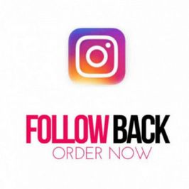 FOLLOW BACK on INSTAGRAM