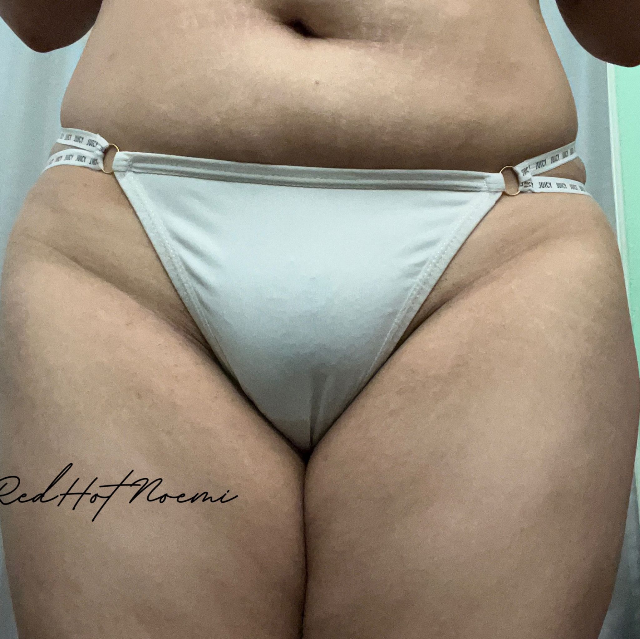 White thong