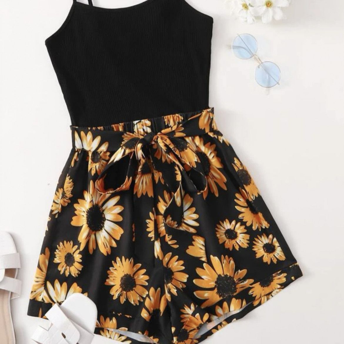 Sunflower romper