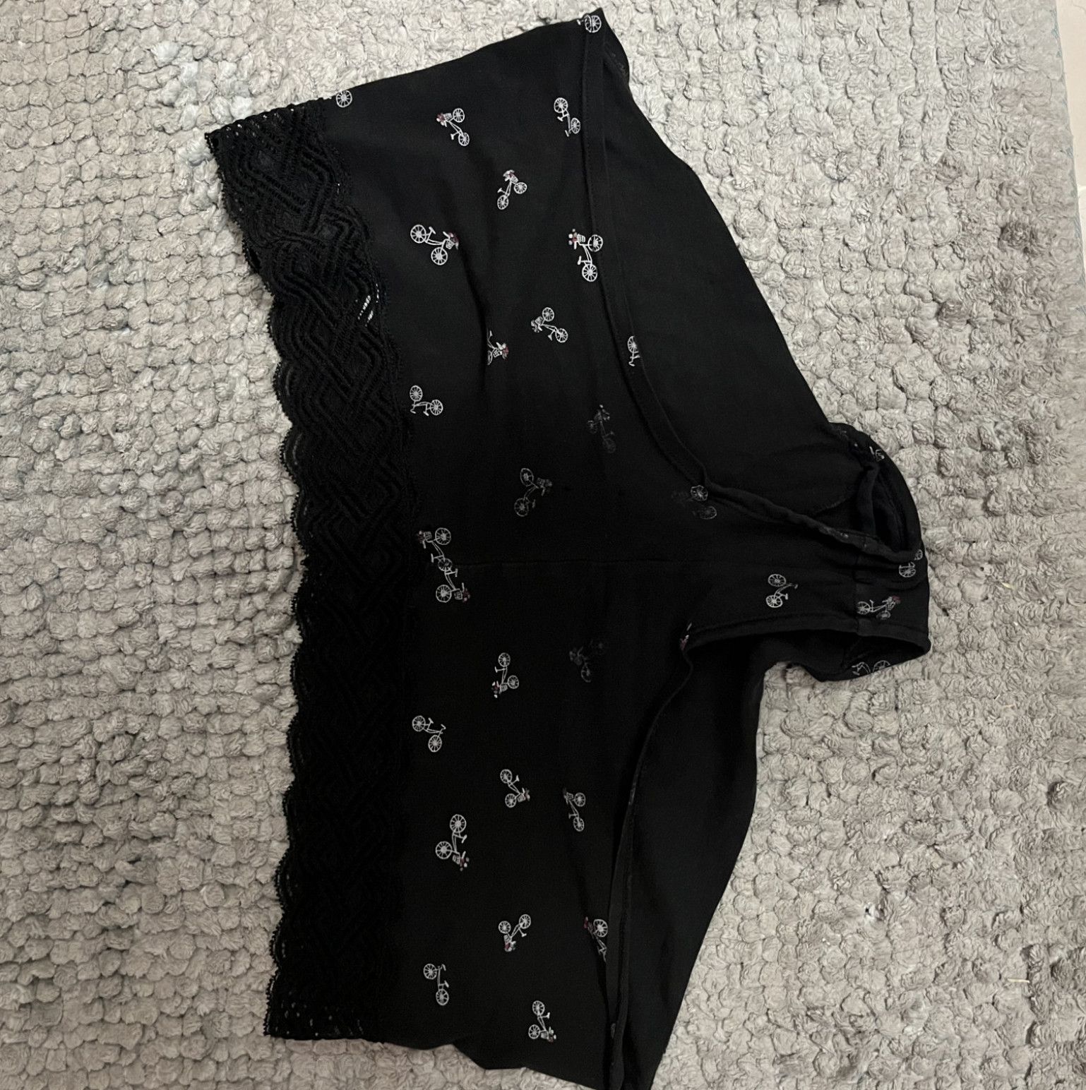 Black bicycle panties