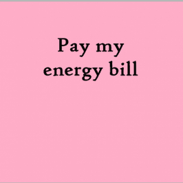 Pay my energy bill