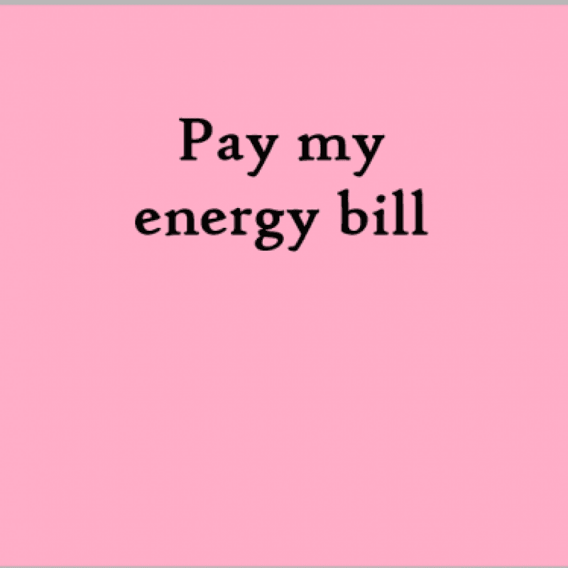 Pay my energy bill