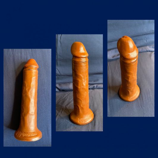 Used 8 Inch Brown Dildo