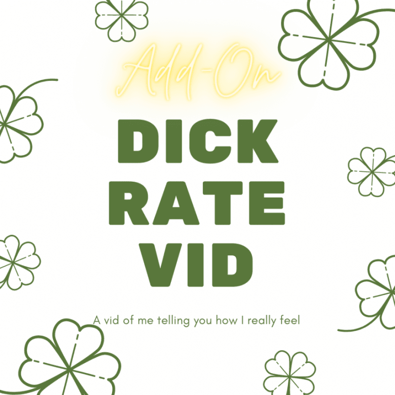 Add On: Dick Rating Vid