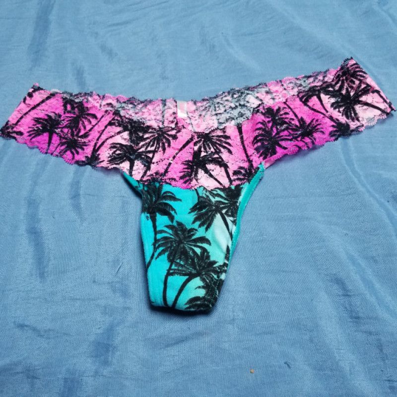 Victoria Secret Palm Tree Thong