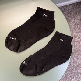 SMELLY BLACK ANKLE SOCKS