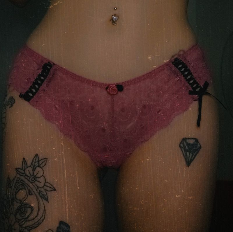 Remis sexy pink lacy panties