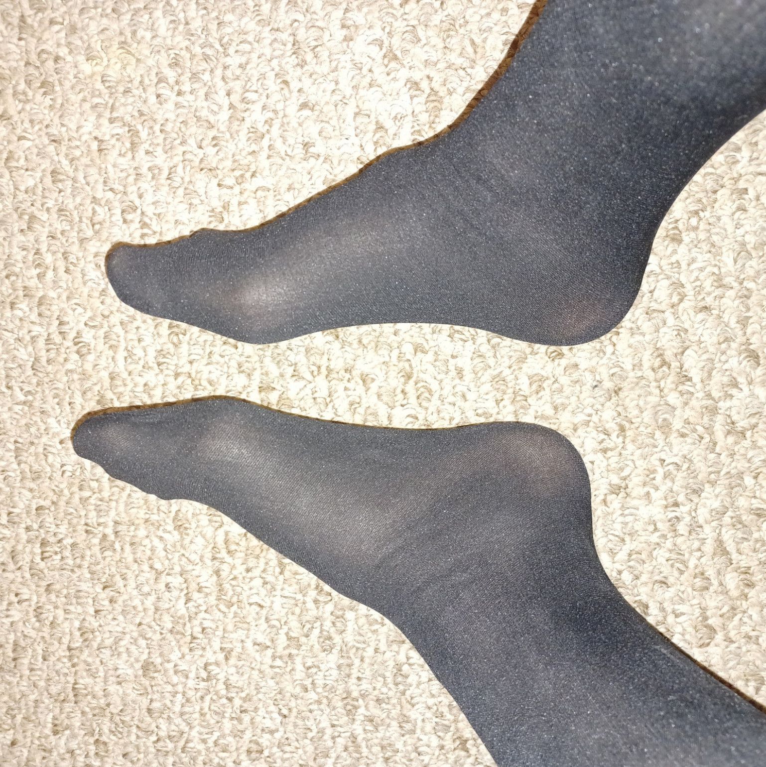 Black Knee hi stocking and Feet Only Photos