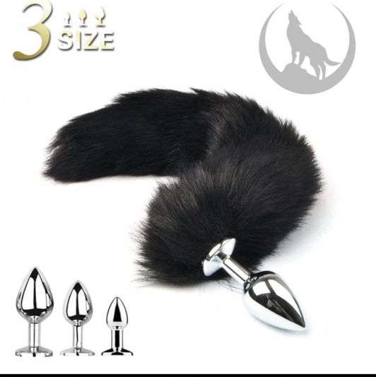 Buy me a fox tail anal plug
