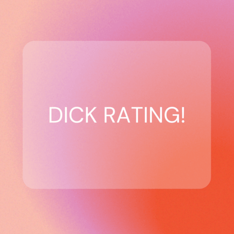 Dick Rating