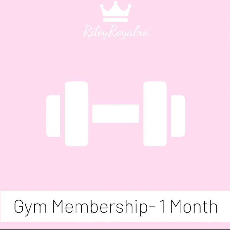 Gift Me 1 Month of My Gym Membership