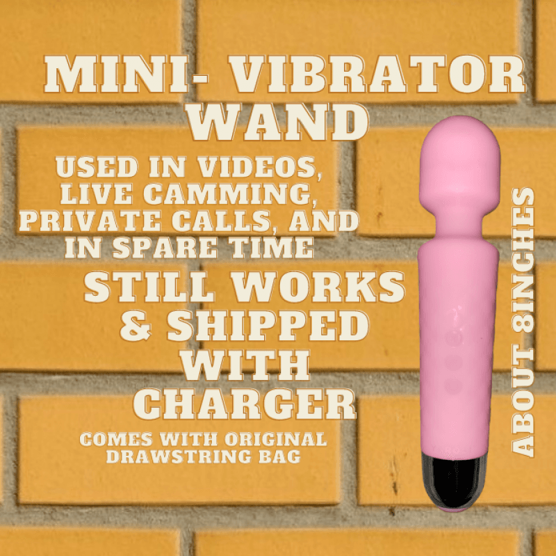 Mini Vibrator Wand