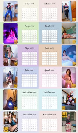 2025 Calendar No nude