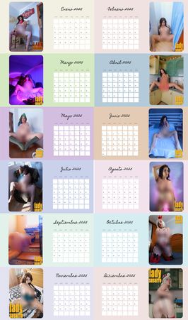 2025 Calendar Nude