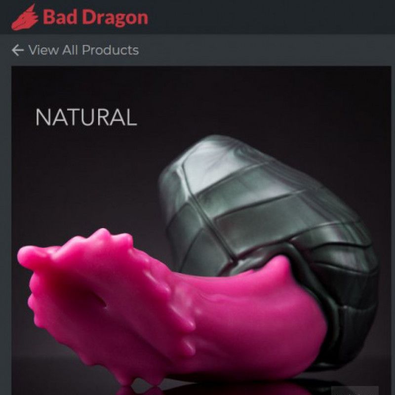 Bad Dragon Dildo for One Hell of a Show