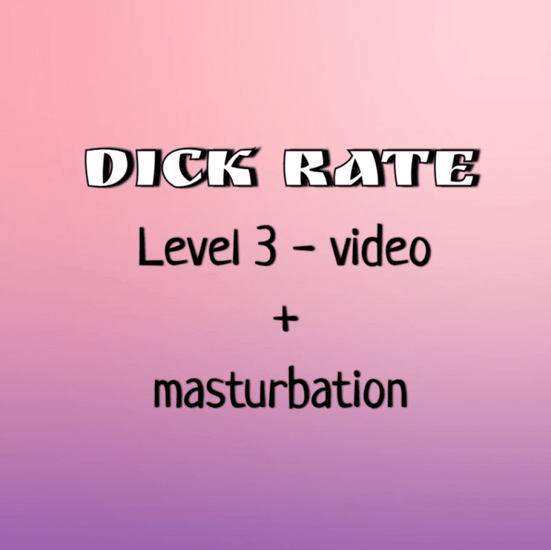 DICK RATE Level 3