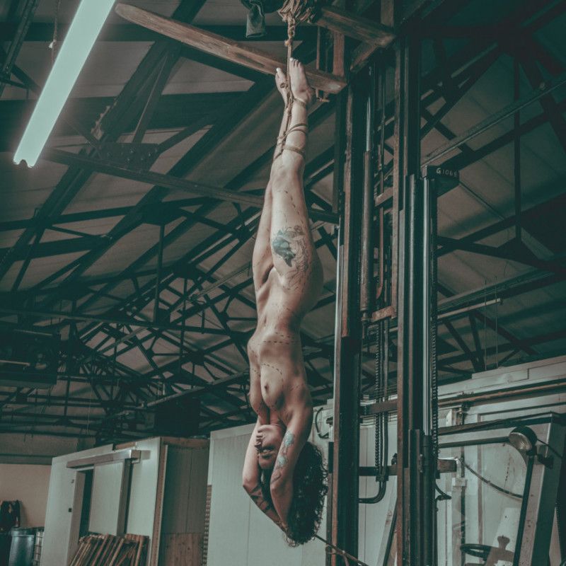 Forklift Certified Nude Bondage Meat