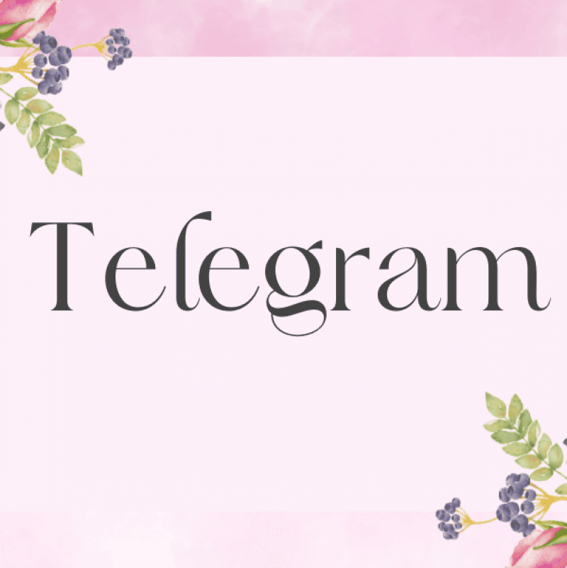 My personal Telegram