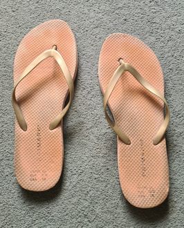 Very worn flipflops