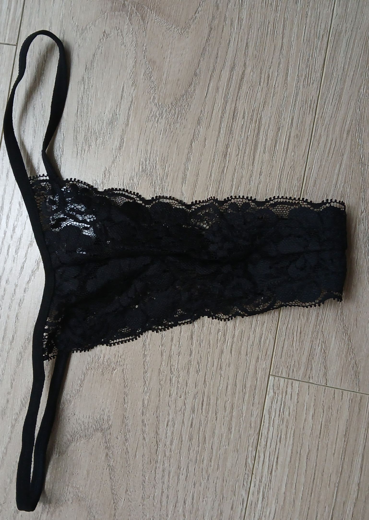 Black Lace G String