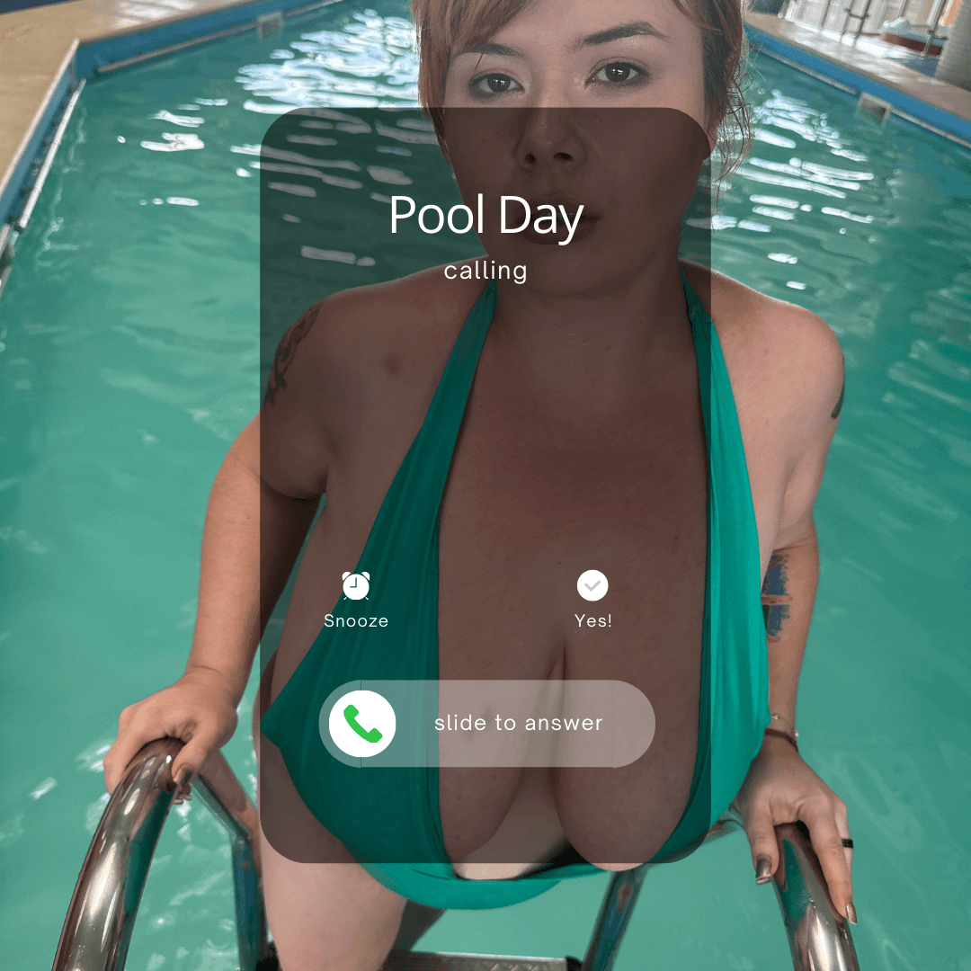 Fun day by the pool