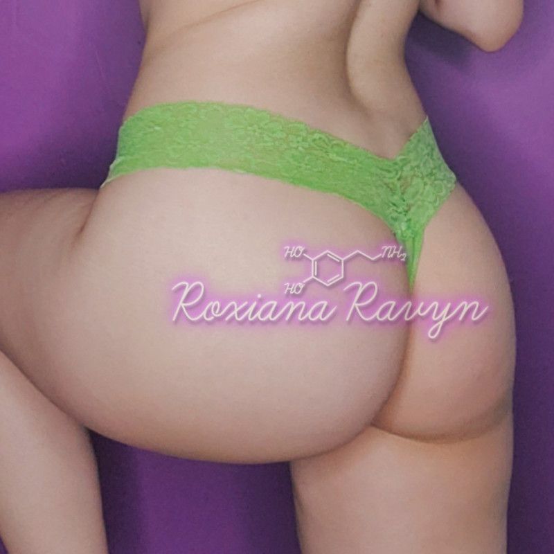 Green Lace Thong