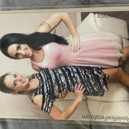 8x10 Printed Photo of Roxie Rae and Cleo