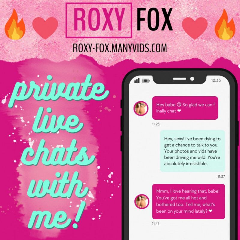 10m private live chat with me!