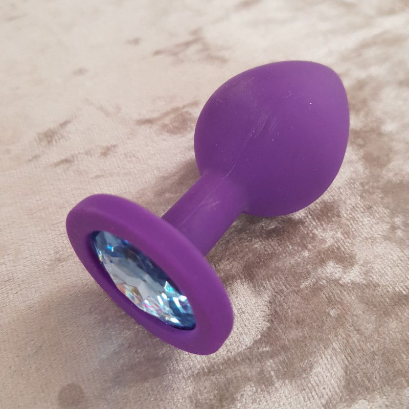 Purple Jewel Buttplug