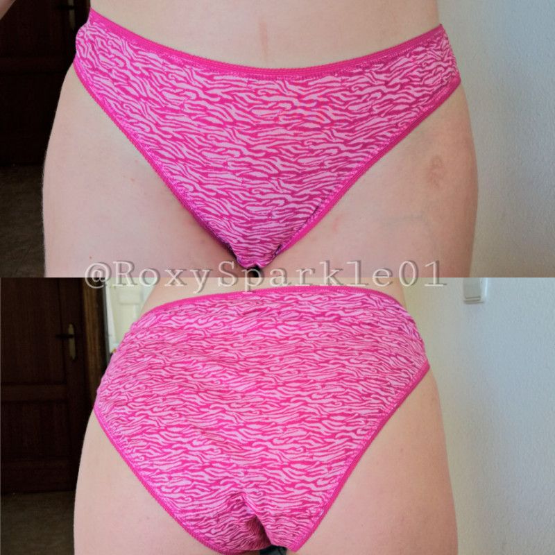 Pink Zebra Pattern Pantie