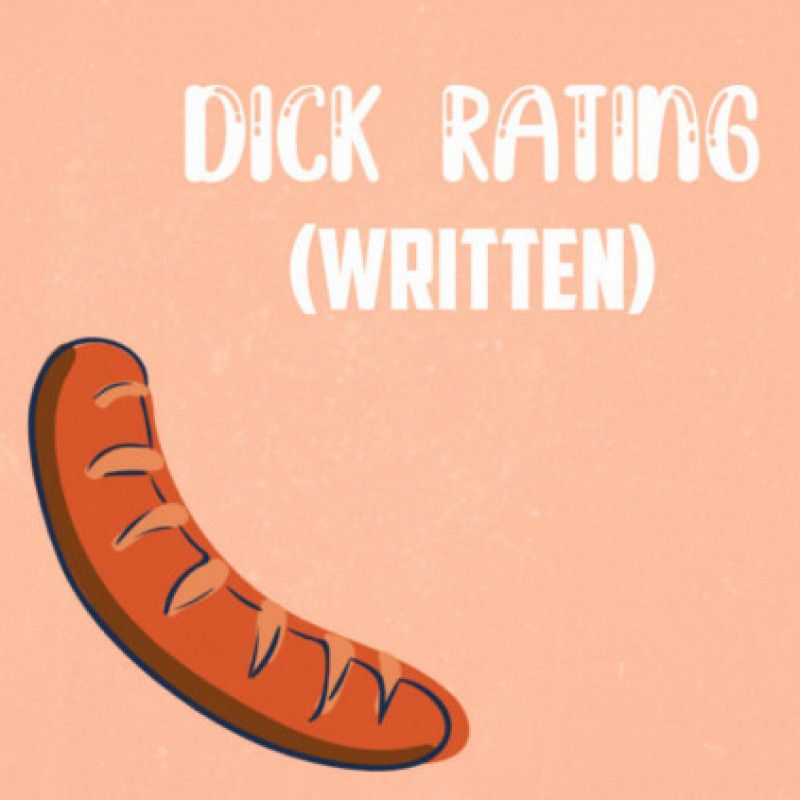 Written dick rate