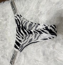 Zebra Thong