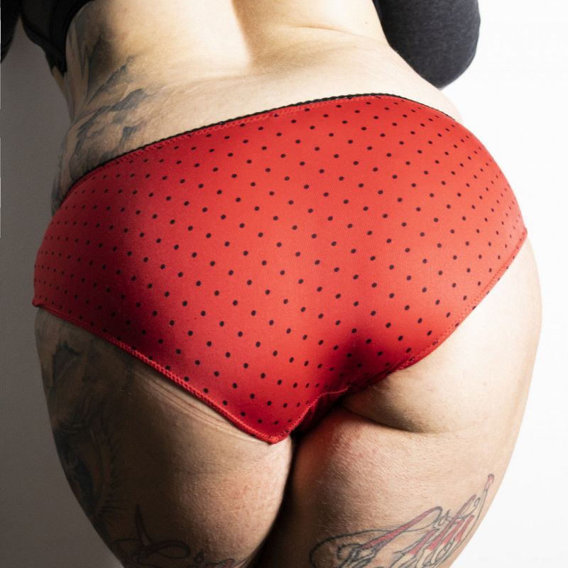 Used panties  RED