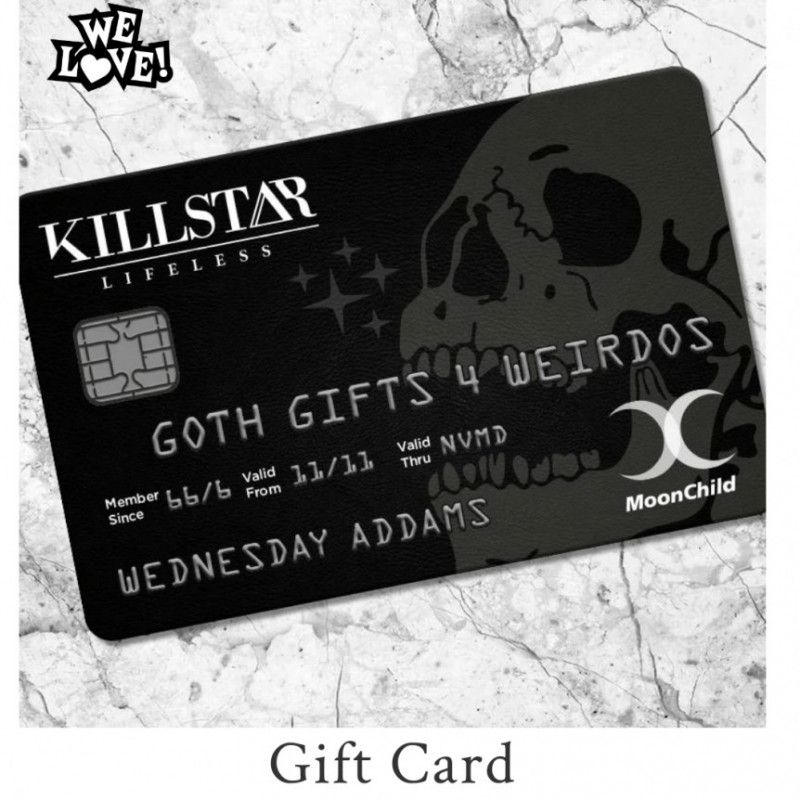 SPOIL ME with Killstar gift card