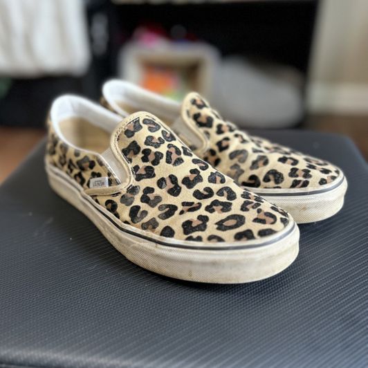 Cheetah Print Vans